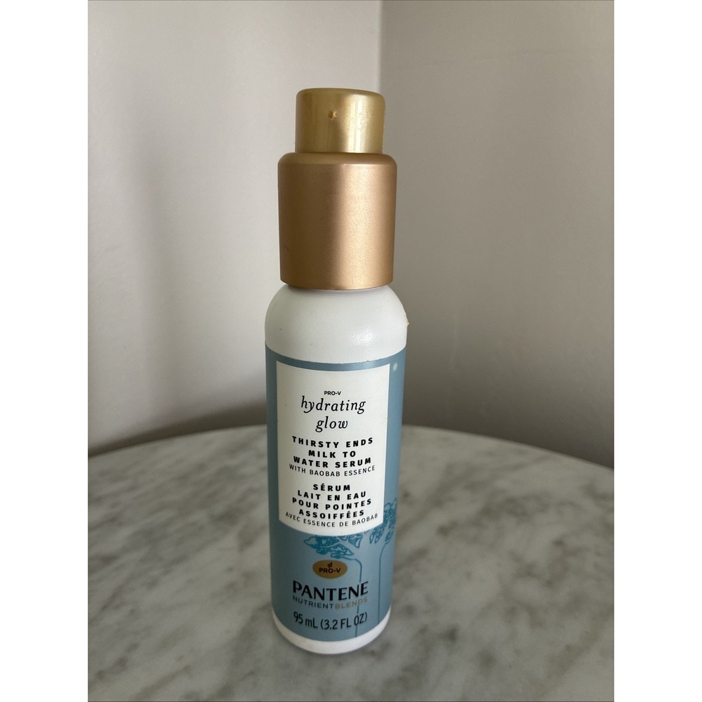 Pantene Pro-V Hydrating Glow Thirsty Ends Milk to Water Serum 3.2 fl oz Haircare